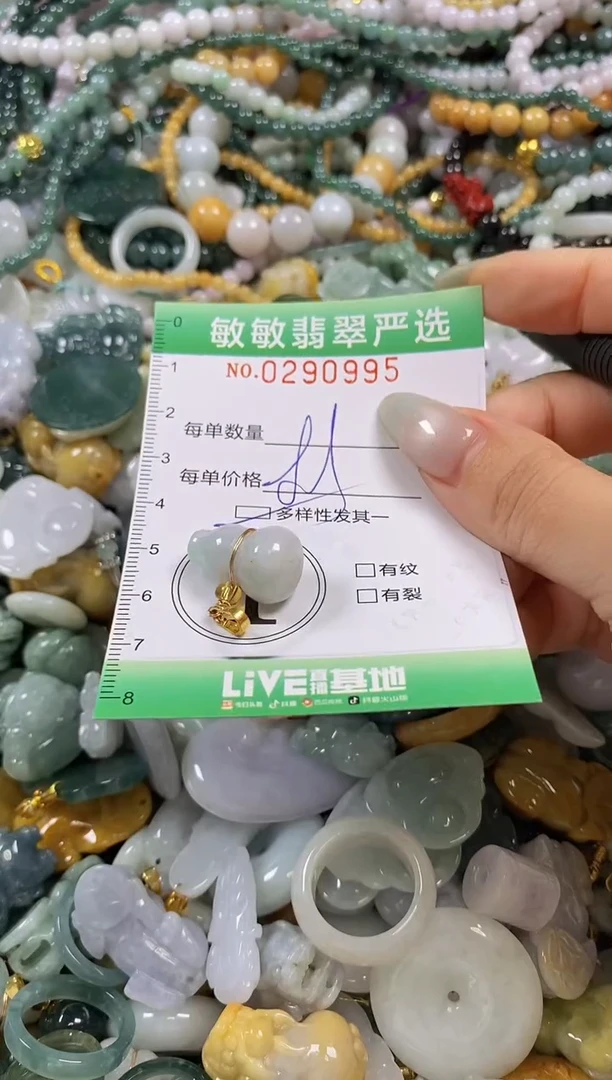 翡翠未镶嵌颈饰闪购0290995多样性发其一