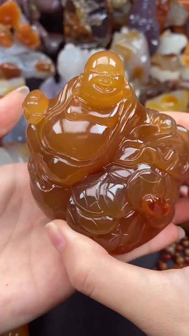 玛瑙/玉髓颈饰未镶嵌感**你AA