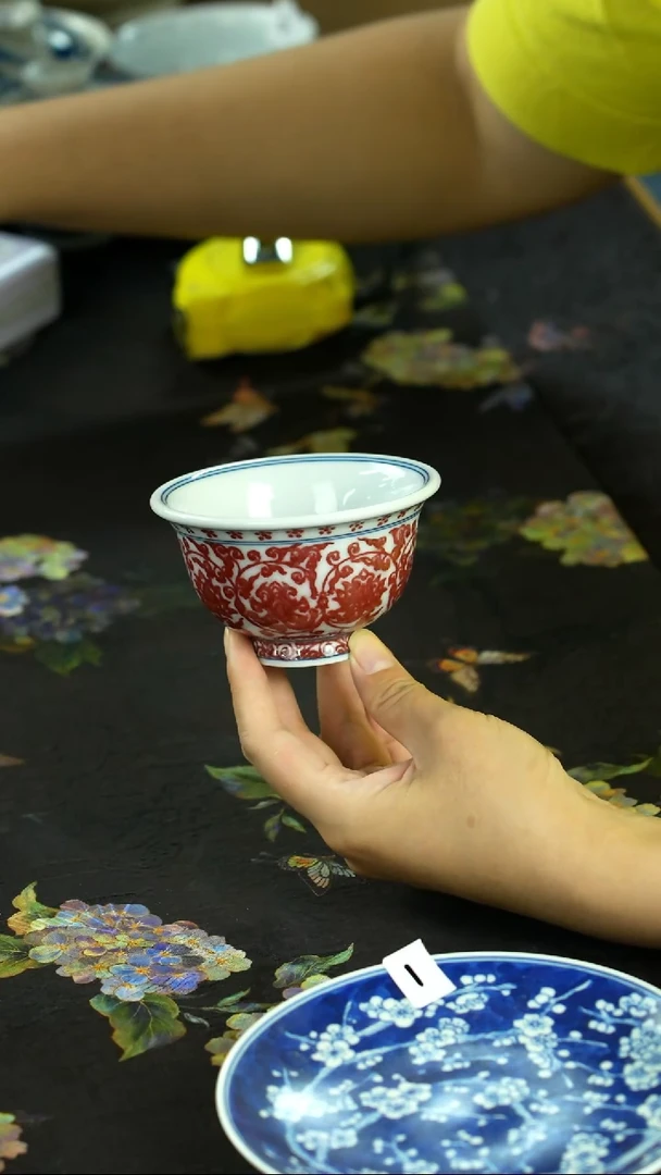 千款手绘茶具直接炸