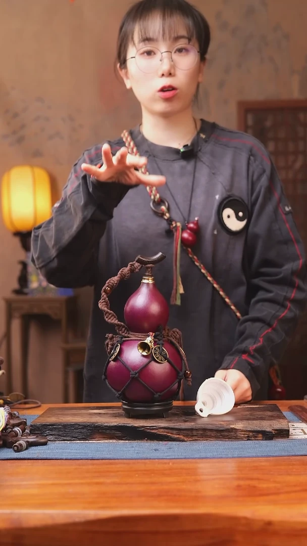 332号链接精品大漆葫芦现货现发[一物一拍]