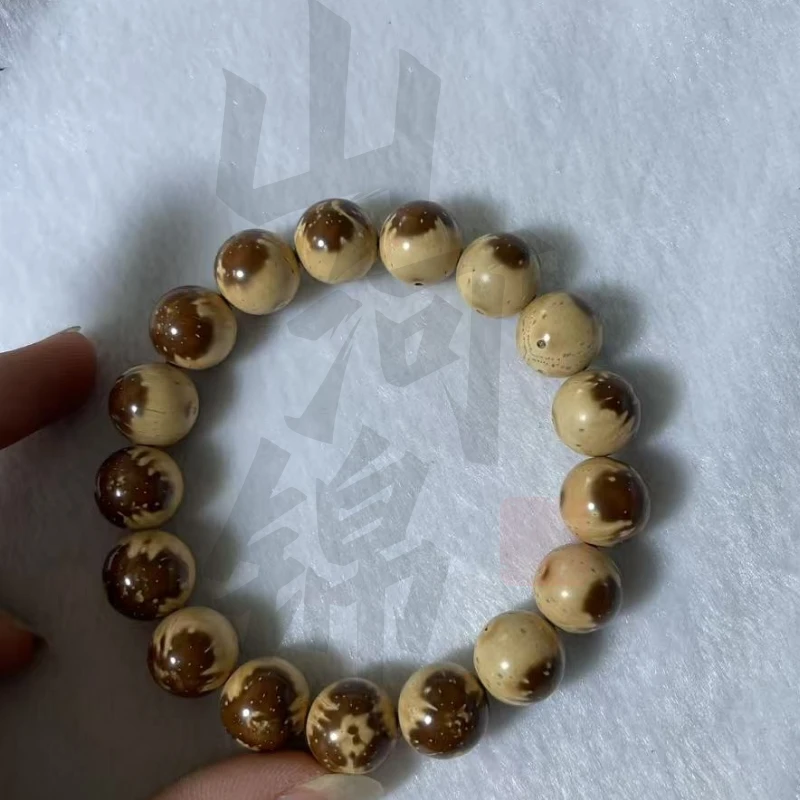 山河锦文玩原生态紫金鼠熊猫单圈