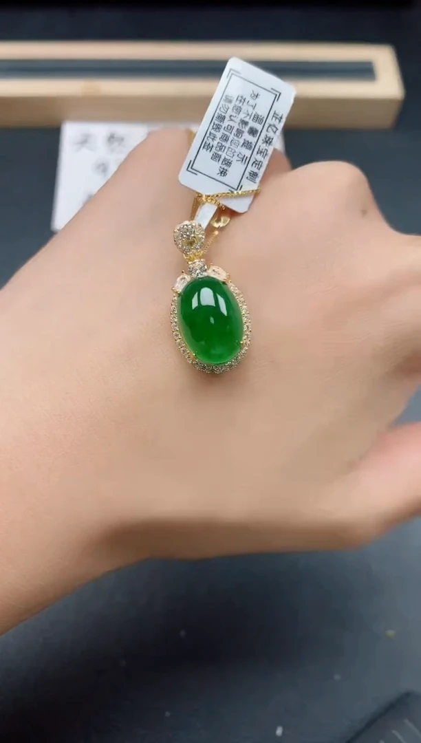 银S925镶嵌戒指翡翠11111