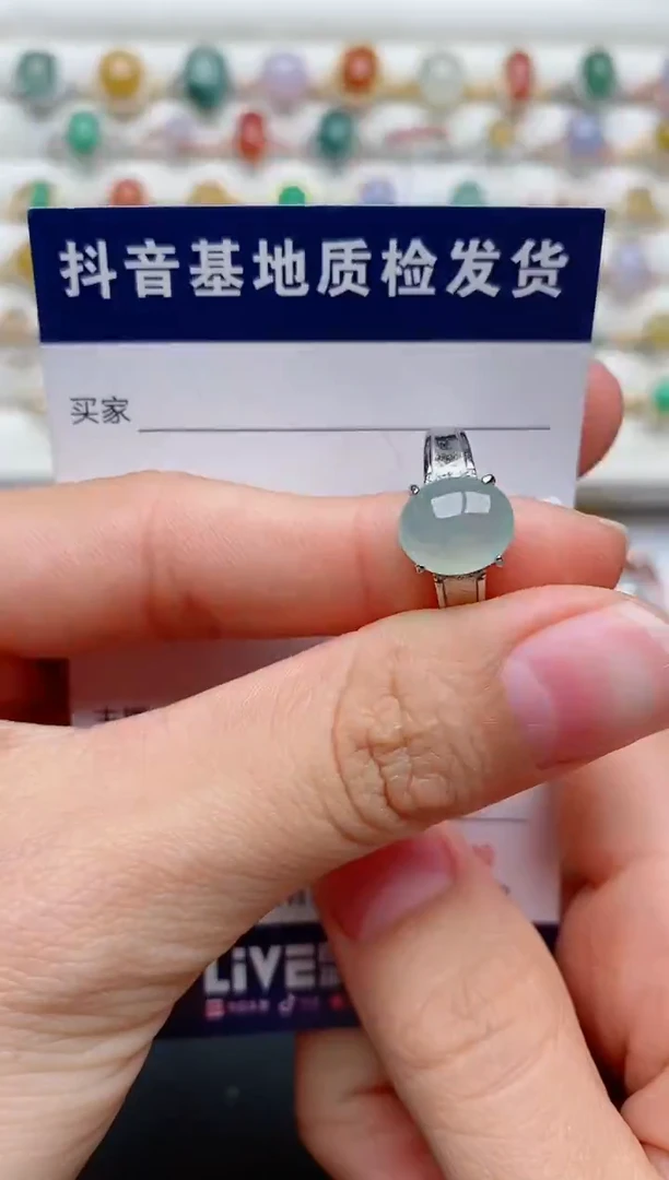 【闪购商品】翡翠戒指银S925镶嵌............