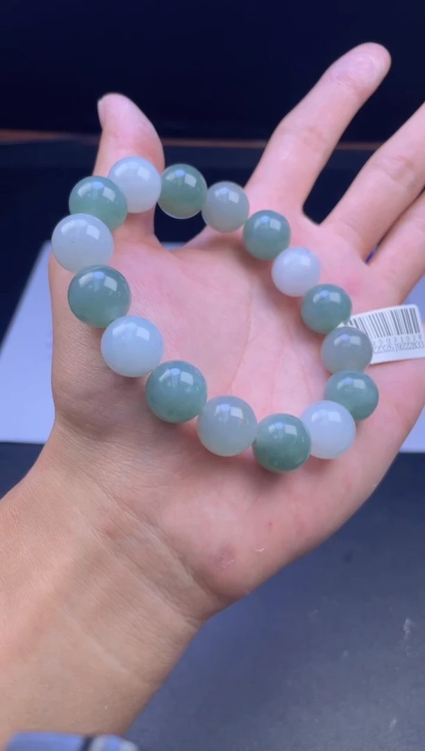 未镶嵌定制翡翠珠串卡13