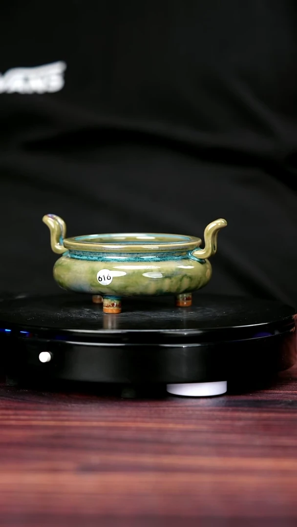 其他616#盼龙窑一级品原矿钧瓷宣德炉