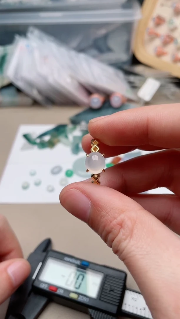 【闪购商品】翡翠戒指银S925镶嵌1000000019