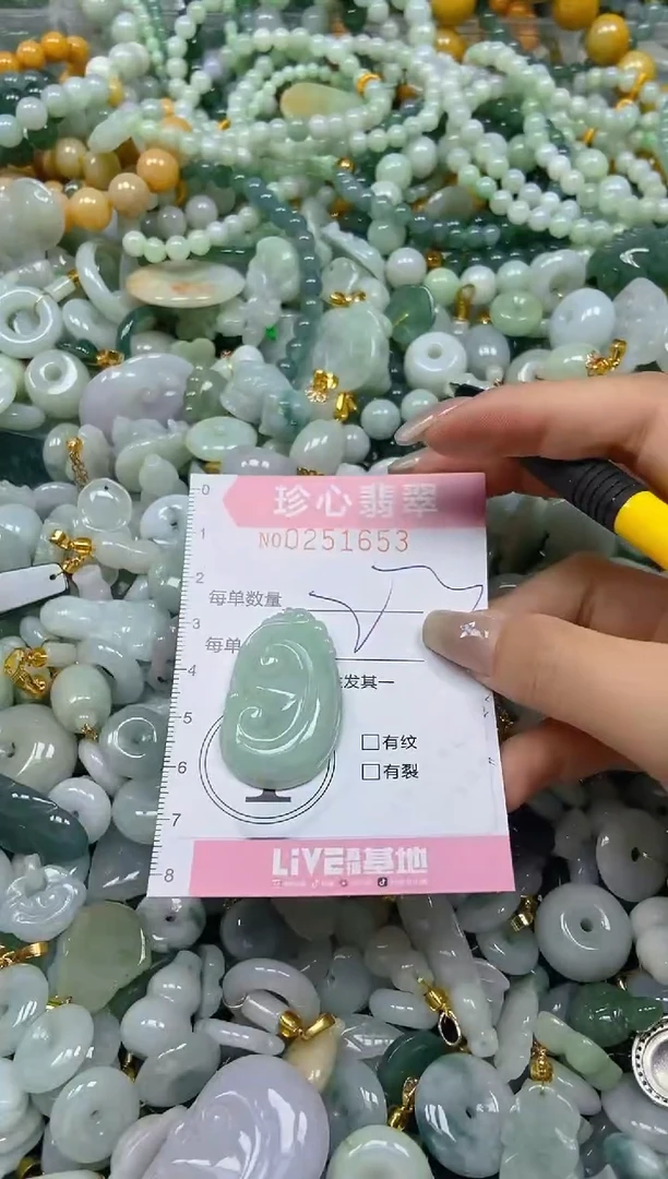 翡翠未镶嵌颈饰闪购0251653