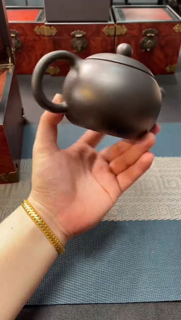 茶壶紫砂128 宜兴原矿紫砂