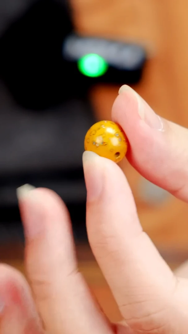 疯子大漆黄色螺钿12+mm