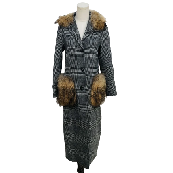 妃鱼/Weekend Max Mara/羊毛/大衣/95新/Z824