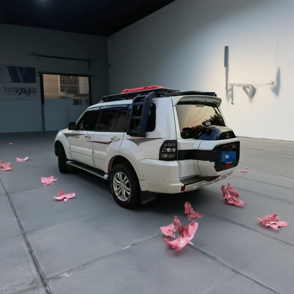 帕杰罗行李架车顶平台外观改装件搭配爬梯侧帐等拓展实用厂家直销