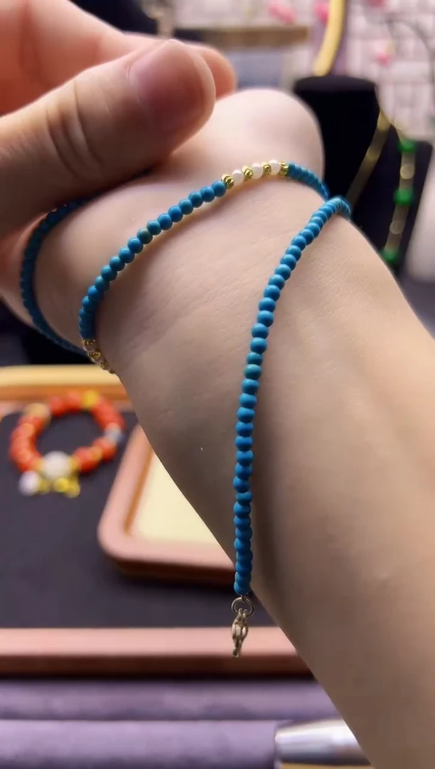 【闪购商品】玛瑙/玉髓颈饰14K金镶嵌X678