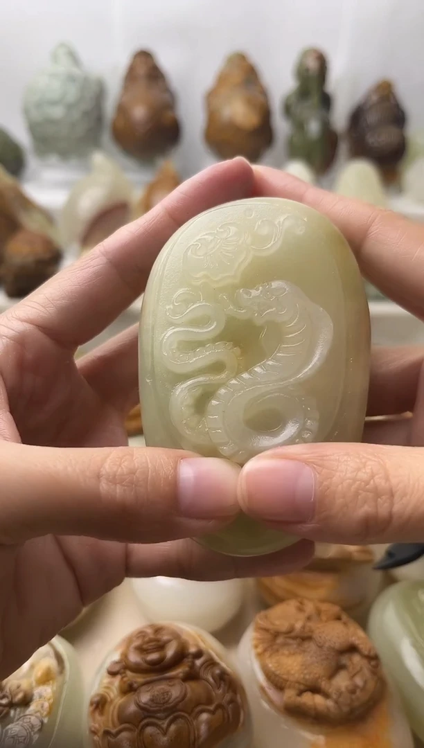 石材古青石棉纹正常不退换蛇