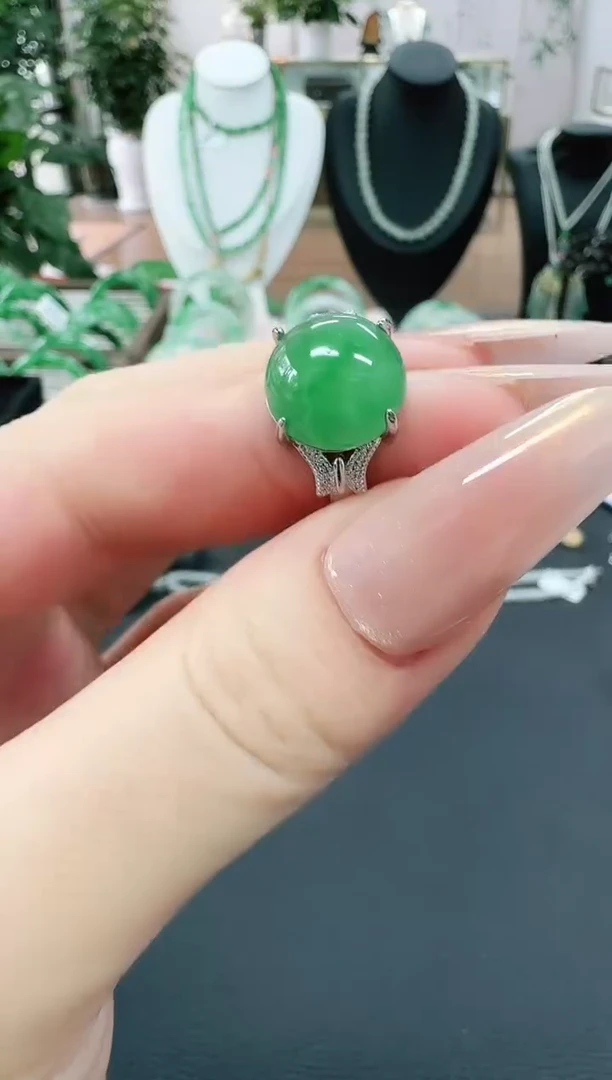 未镶嵌1石英质玉（非洲翠）/3324