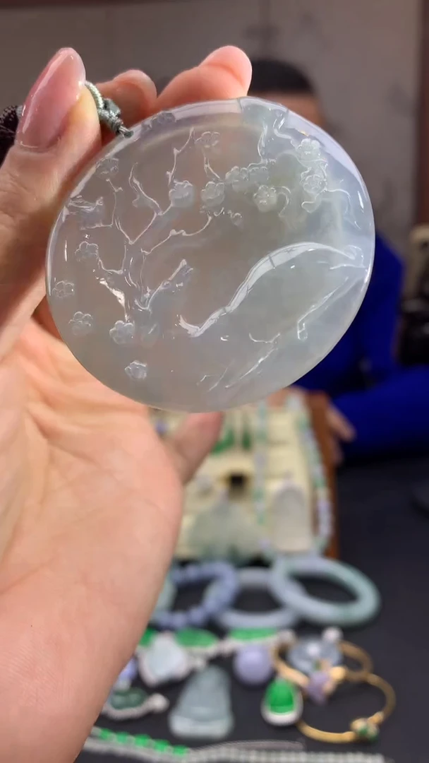 【闪购商品】翡翠颈饰未镶嵌58-天然翡翠