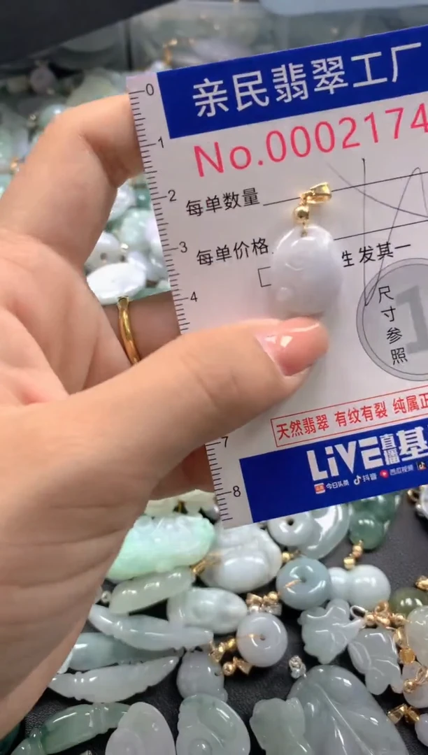 颈饰未镶嵌翡翠2174