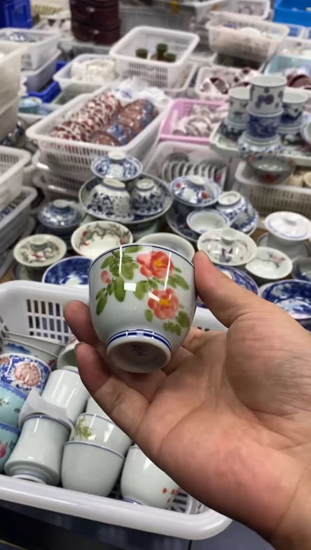 摆件陶景德陶瓷茶具容量约50