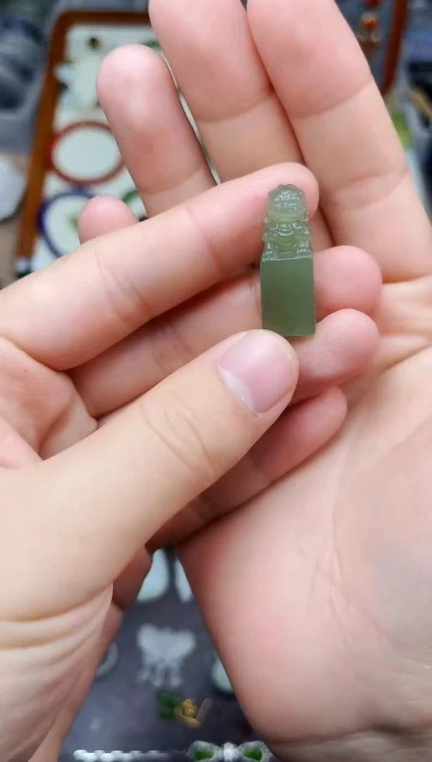 未镶嵌和田玉摆件印章06