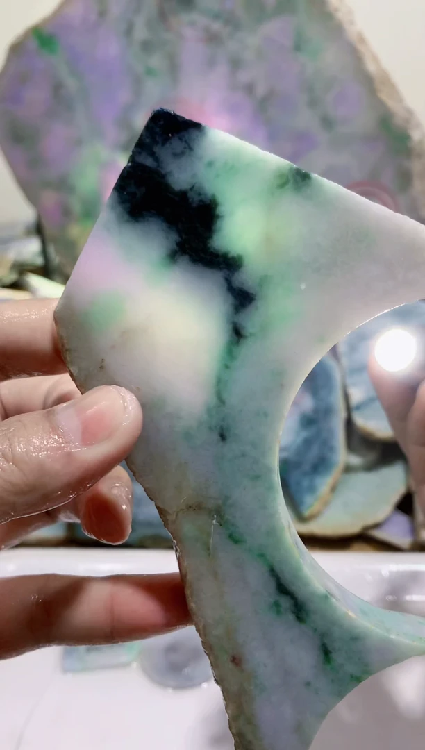 裸石翡翠0蒙0翡翠珠宝369