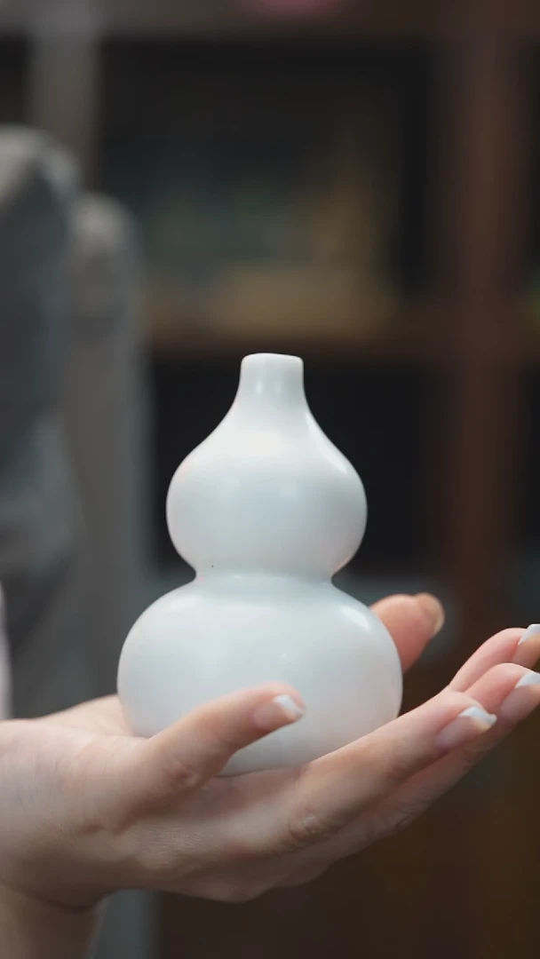 未镶嵌岫玉摆件葫芦