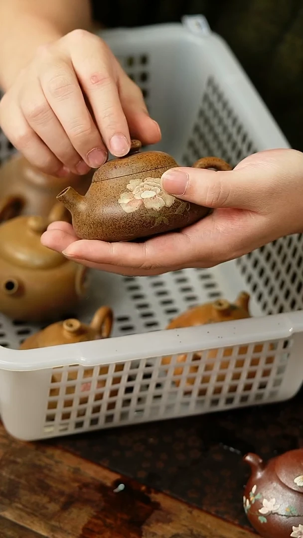 茶杯紫砂瑕疵壶 任发其一