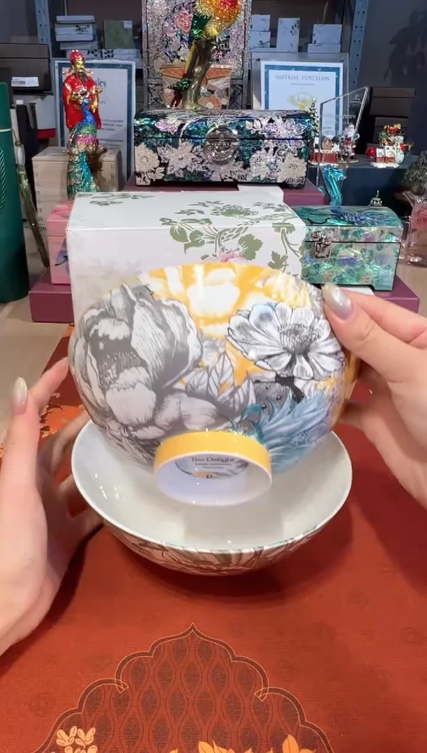 【闪购商品】杯158雨林面碗套二