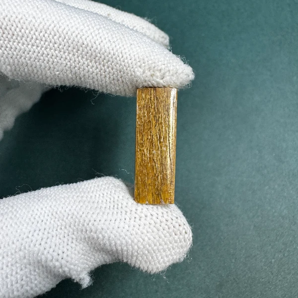 M1095天然猛犸牙一字三通 支持鉴定 假一罚四