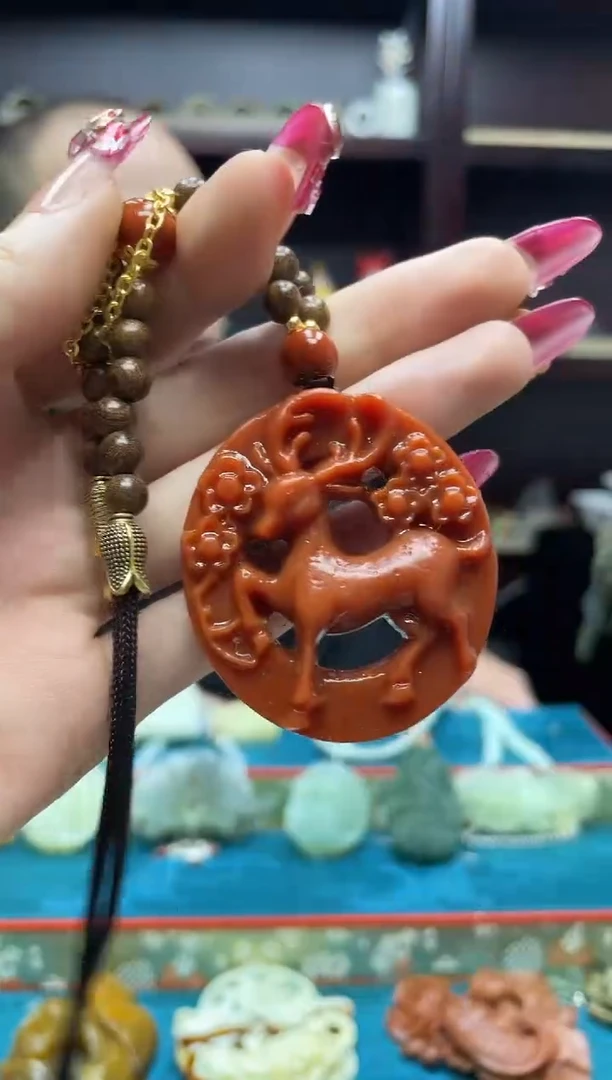 未镶嵌岫玉吊坠·多样性发*货拍一发一
