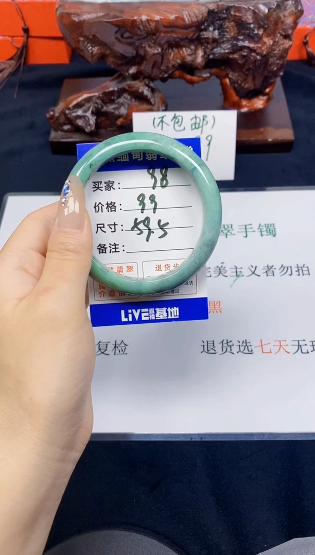 未镶嵌手镯翡翠98