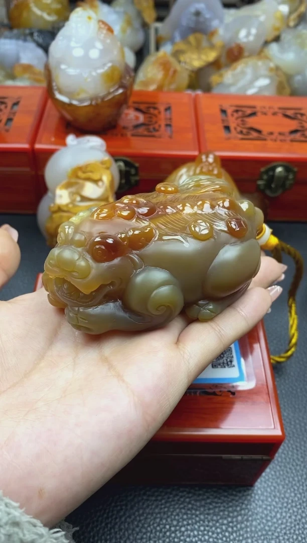 【闪购商品】玛瑙/玉髓手把未镶嵌00