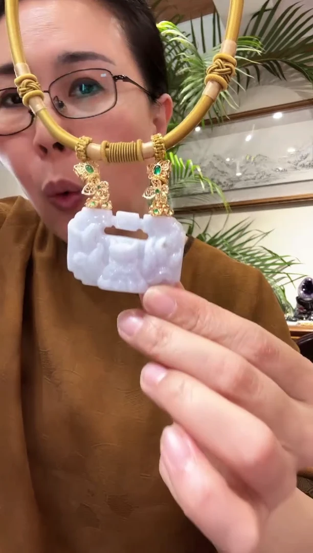 【闪购商品】翡翠颈饰未镶嵌国风