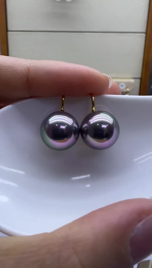 未镶嵌耳饰淡水珍珠0160