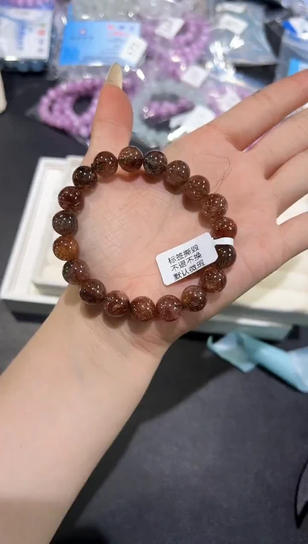 未镶嵌手链水晶76t多样性发其一【1条】默认微瑕10mm