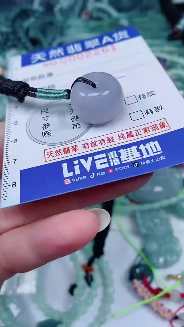 翡翠未镶嵌颈饰00002261