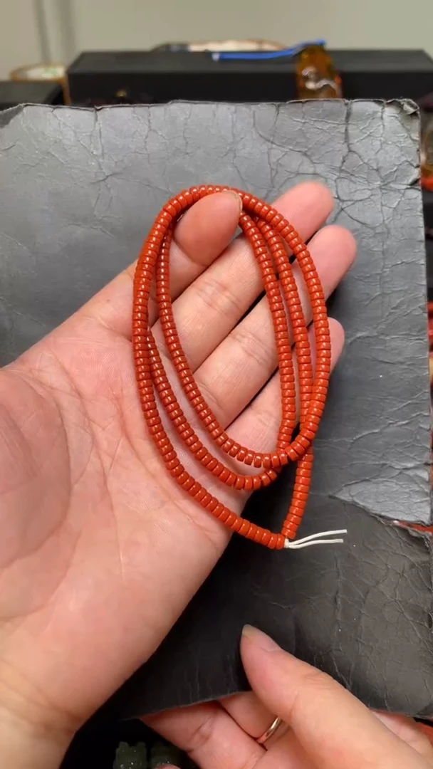 未镶嵌84南红玛瑙多圈