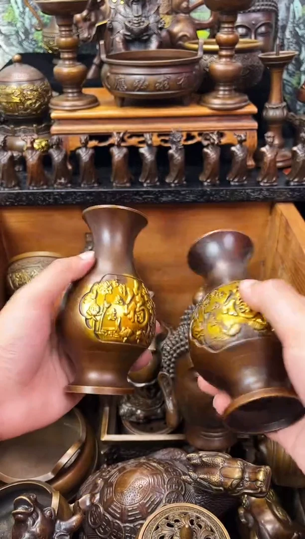 鹏哥铜器摆件 铜器摆件