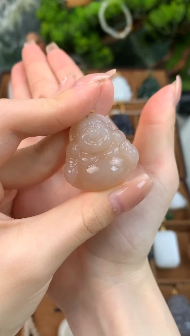 颈饰未镶嵌和田玉吊坠30mm