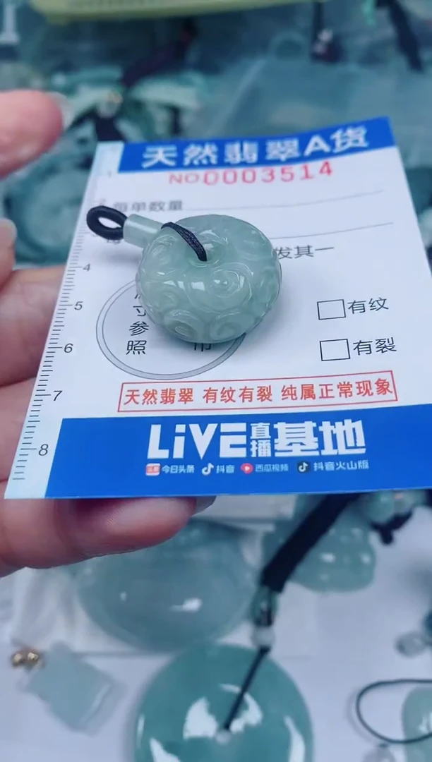 颈饰未镶嵌翡翠00003514