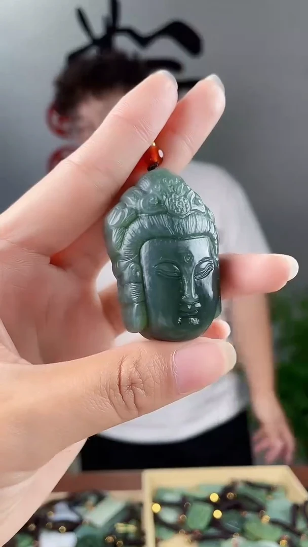 和田玉未镶嵌颈饰拍一发一，多样性发货