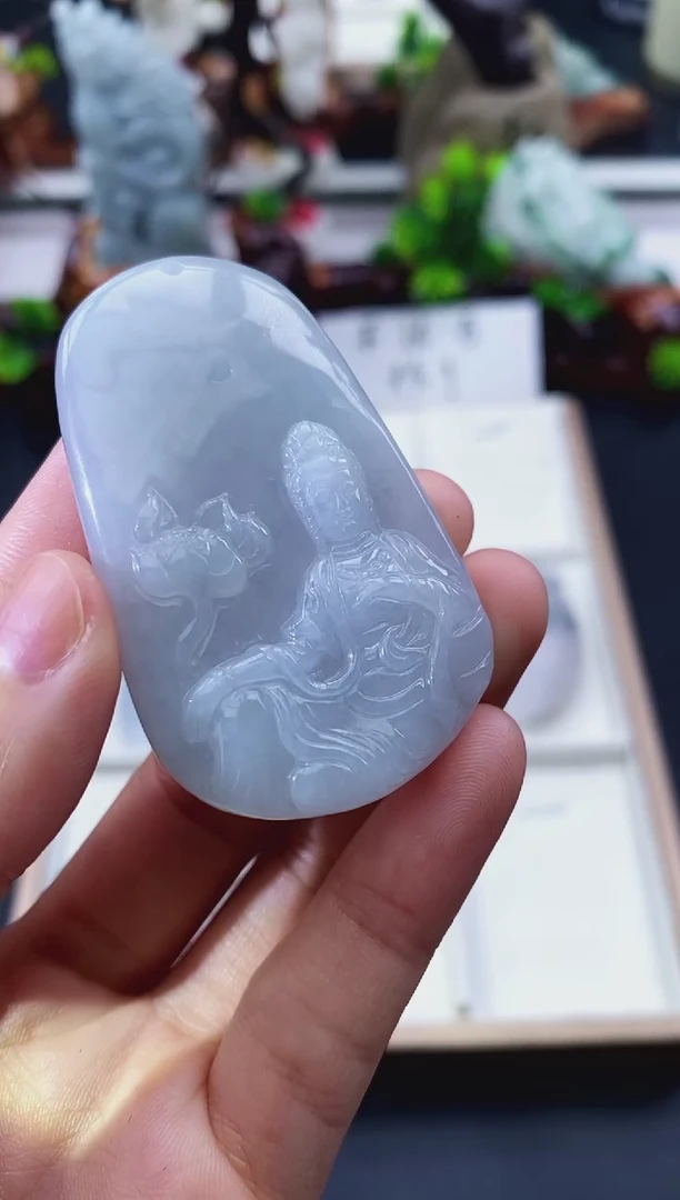 颈饰未镶嵌翡翠天然缅甸A货翡翠