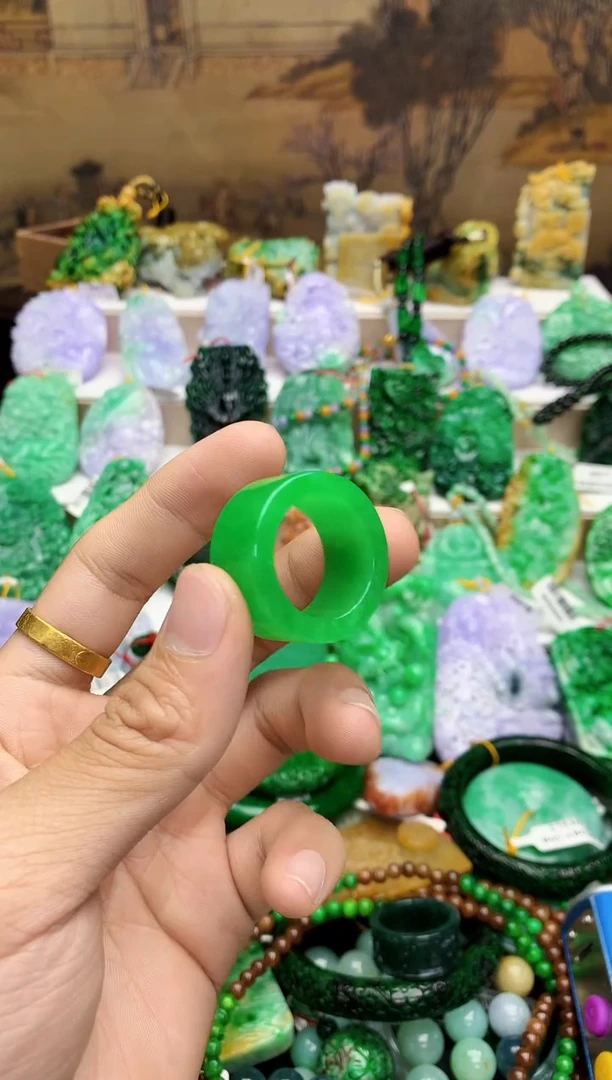 未镶嵌挂件翡翠①****天天然A货翡翠