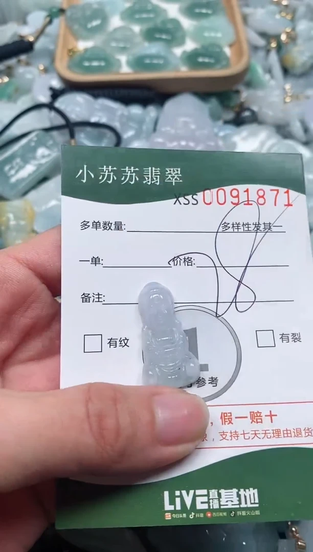 【闪购商品】翡翠颈饰未镶嵌闪购商品0091871