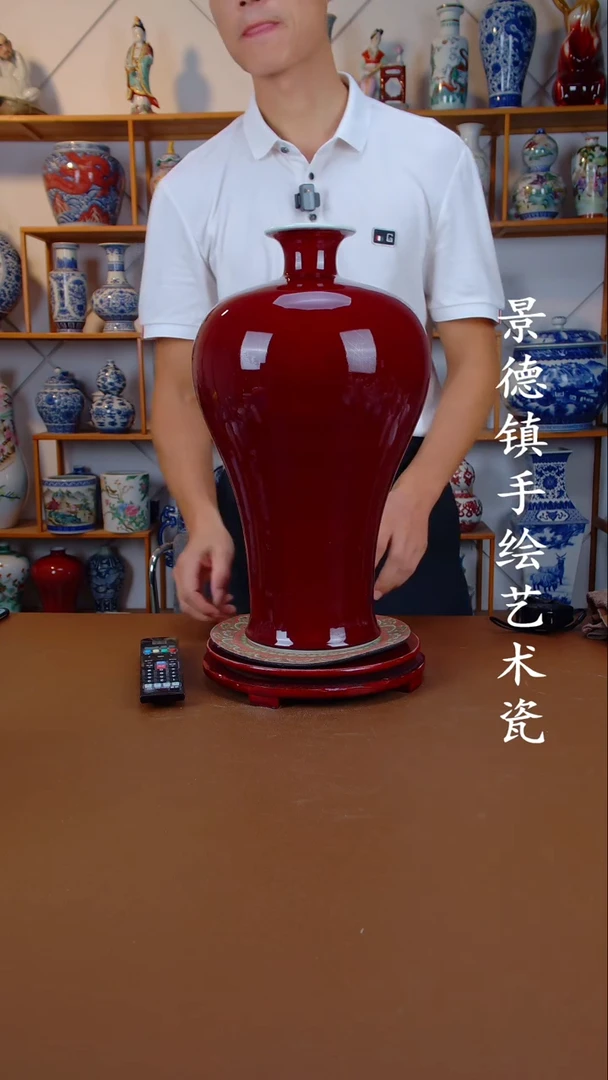 现代景德镇手工手绘陶瓷摆件44