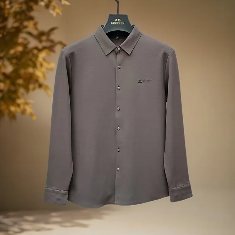 【加绒衬衫6501】男士冬季品牌原单商务绅士欧货经典百搭加绒衬衫