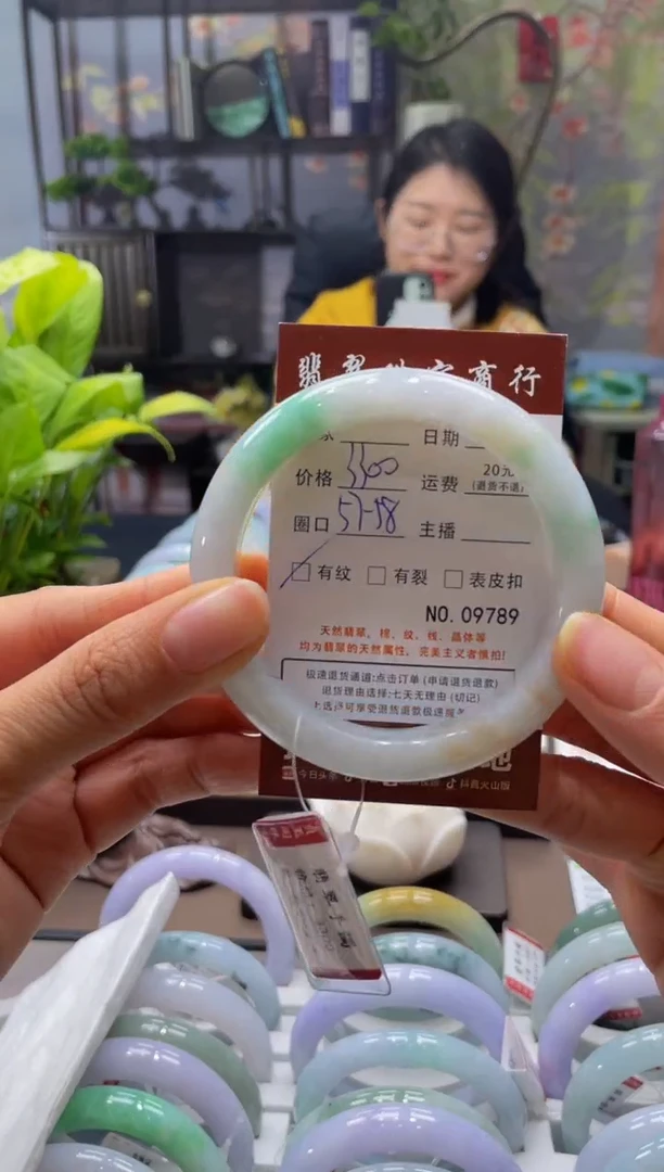 未镶嵌手镯翡翠9789****
