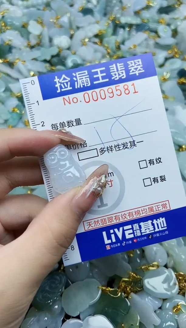翡翠未镶嵌颈饰天然A货翡翠