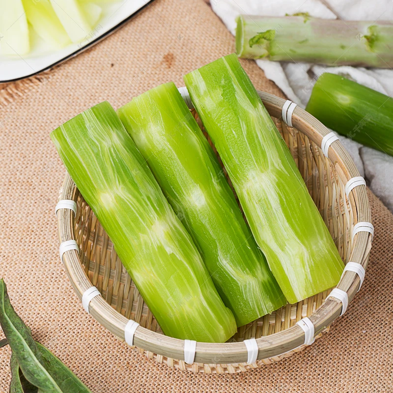 精选莴笋精心挑，粗细均匀，烹饪百搭超省心