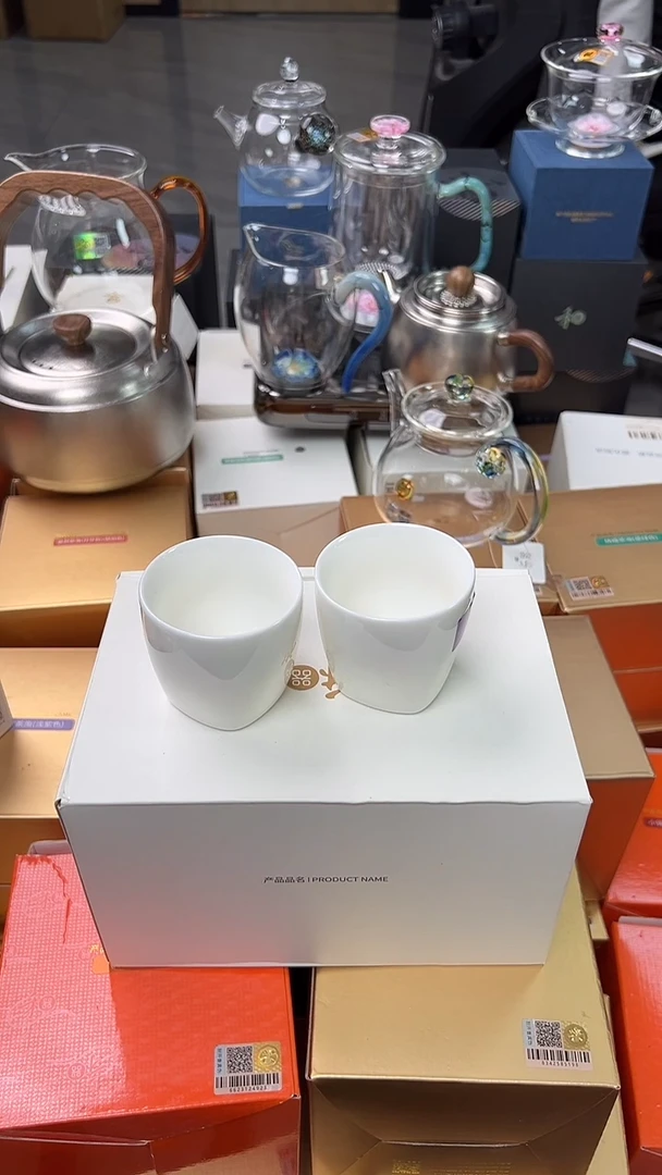 @@禾器晶彩道仪杯-白瓷*2