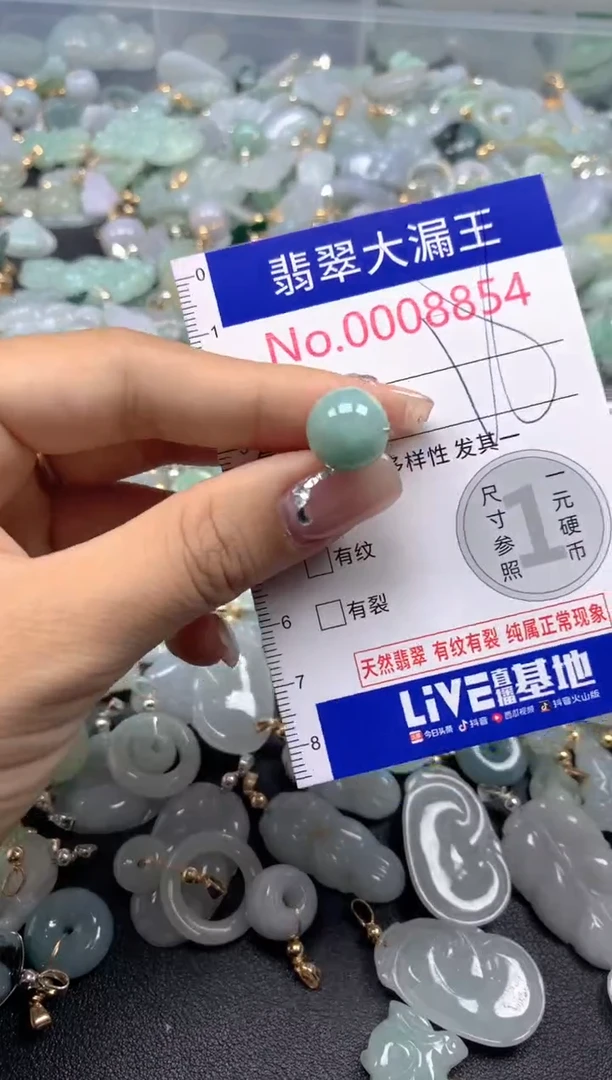 颈饰未镶嵌翡翠8854