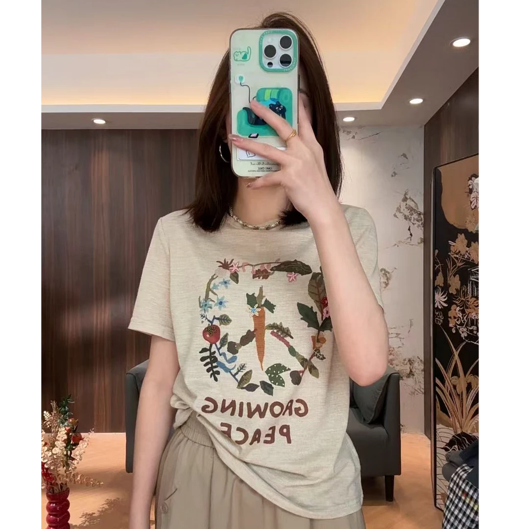 【LIbaibai】）春夏2025年新款短袖T恤上衣BB-1670